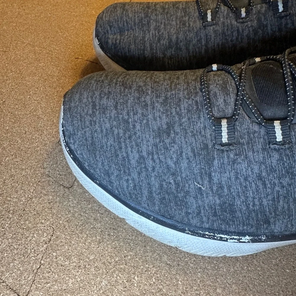 Skechers Hands Free Slip-ins Summits Diamond Dream Black Grey Wide Fit 149937W 8